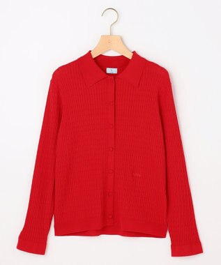 組曲 【先行予約・Flower Collection】COUCOUニット カーディガン チェリーレッド系