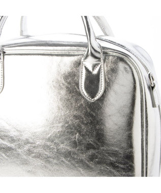 UNBILLION 【テレビ ドラマ着用アイテム】カシュカシュ cachecache / 2wayスクエアビッグボストン シルバー