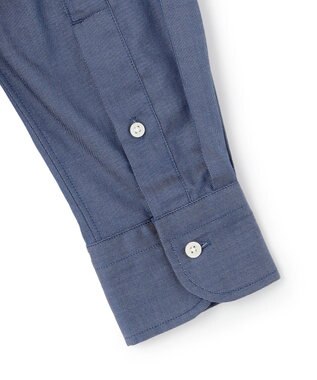 J.PRESS MEN 【WEB・一部店舗限定】オーガニックコットンデニム シャツ/B.D. サックスブルー系