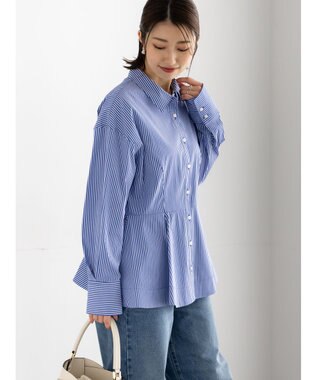 Te chichi ペプラムシャツ