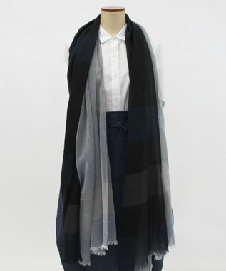 POLS 極細コットンストール Lサイズ ネイビー