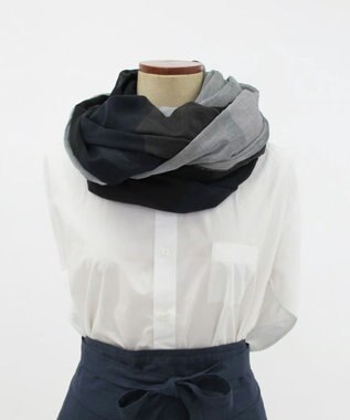 POLS 極細コットンストール Lサイズ ネイビー