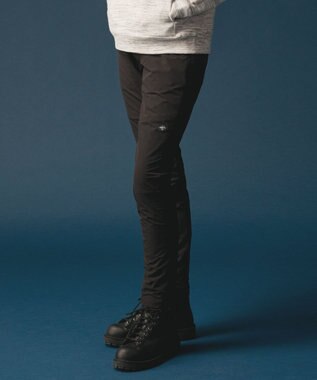 JOSEPH ABBOUD MOUNTAIN 【暖か裏地付/2WAYストレッチ/5ポケット/ソフト】2WAYウォームストレッチ パンツ ブラック系