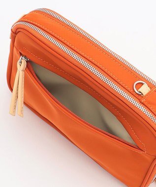 Y'SACCS 【大人のおしゃれ手帖11月号掲載】本上まなみ×Y'SACCS 　ウォレットポシェット オレンジ