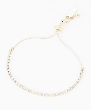 自由区 【2点セット】ダブルブレスレット ゴールド系