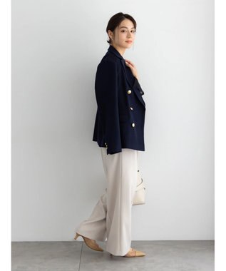 Te chichi 【セレモニーアイテム】2タックワイドパンツ（セットアップ可） ベージュ