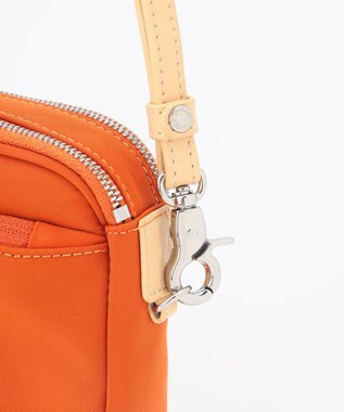 Y'SACCS 【大人のおしゃれ手帖11月号掲載】本上まなみ×Y'SACCS 　ウォレットポシェット オレンジ