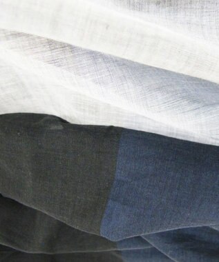 POLS 極細コットンストール Lサイズ ネイビー