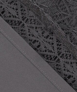 ANY SIS S 【洗える】ラッフルレース トップス スレート