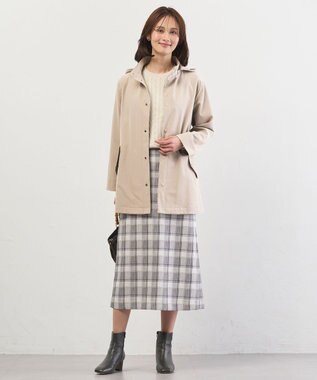 J.PRESS LADIES CABLE ニット ライトベージュ系