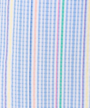 J.PRESS MEN 【Aero Weave】クールマックスサッカー ストライプ シャツ / B.D. サックスブルー系7