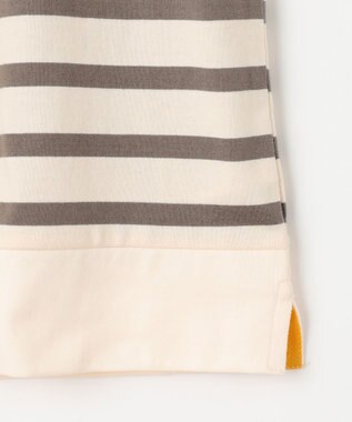 J.PRESS KIDS 【110-130cm】J.半袖ボーダーＴシャツ カーキ系1