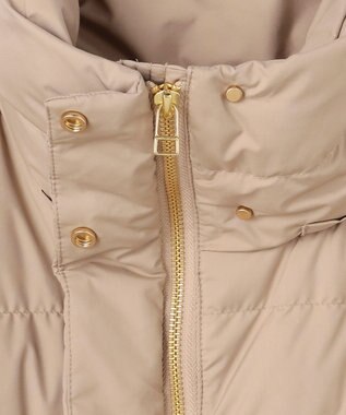 ANY L 【フード取り外し可能】楽映えリッチロング丈ダウン ベージュ