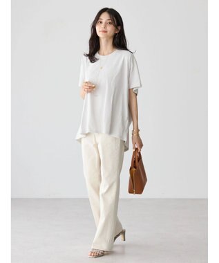 AMERICAN HOLIC 抜け衿カットプルオーバー Light Gray