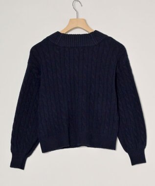 ONWARD Reuse Park 【any SiS】ニット秋冬 ネイビー