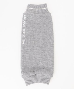 23区GOLF 防風機能付きの裏地で足元あたたか【WOMEN】ニット レッグウォーマー ライトグレー系