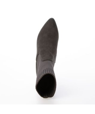 Riz raffinee <Riz raffinee> ポインテッドニットブーツ グレースエード
