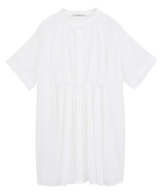 Green Parks ウエストタックシャツチュニック Off White