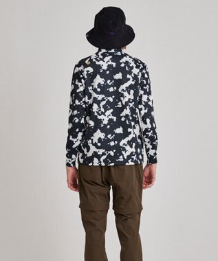 PW CIRCULUS 【ストレッチ / 快適 / 一枚でサマになる】【MEN】NEW  PINTO柄ポケットモックT ブラック系5