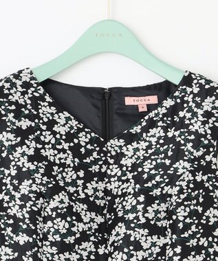 TOCCA 【洗える】PONPON MUM ドレス ブラック系
