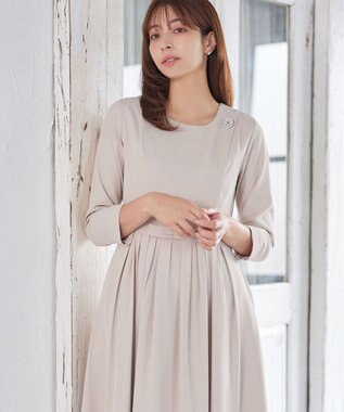 Tiaclasse リーフパールブローチ シルバー