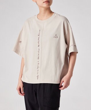 Paul Smith ハンドドローイング刺繍 半袖Tシャツ