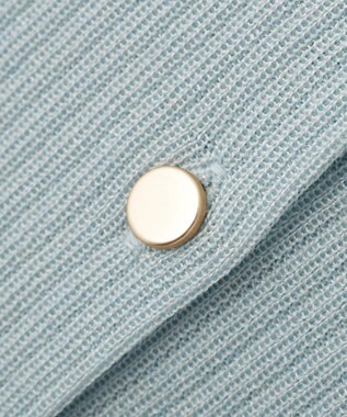 earth music&ecology テーラーカラーニットカーディガン Blue