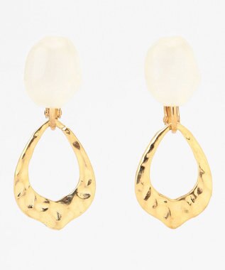 ANY SIS 【2WAY】ストーン イヤリング