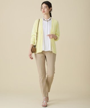 自由区 L ドレープブロードタック ブラウス オフ