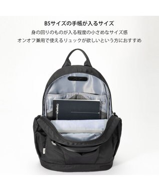 ACE BAGS & LUGGAGE W&.Day/Night アウリンコ ラウンドリュック B5 11.0インチタブレット 15173 ダブルアンドデイナイト ブラック