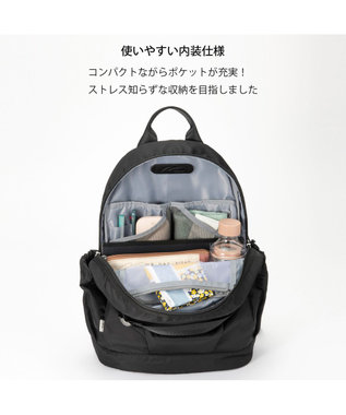 ACE BAGS & LUGGAGE W&.Day/Night アウリンコ ラウンドリュック B5 11.0インチタブレット 15173 ダブルアンドデイナイト ブラック