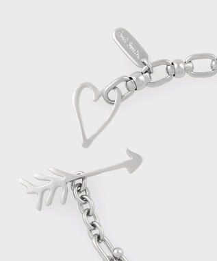 Paul Smith ハートミックスチェーン ネックレス シルバー