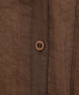 CRAFT STANDARD BOUTIQUE シアーシャツ Brown