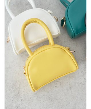 earth music&ecology ｍｉｎｉｍｉｎｉボストンバッグ Yellow