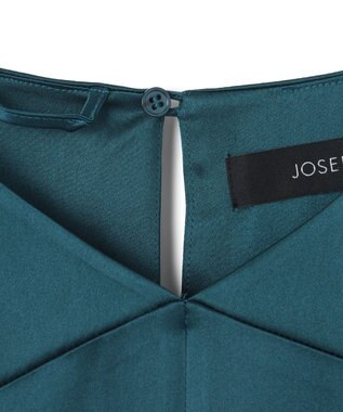 JOSEPH 【洗える】シルクサテン　ドレス Dark Teal