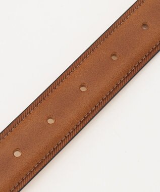 J.PRESS MEN ブッテーロレザー ベルト ブラウン系