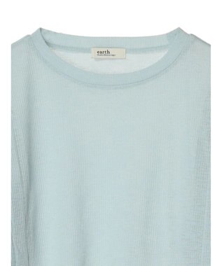 earth music&ecology シアーテレコプルオーバー Mint