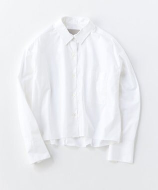 UNFILO 【抗菌防臭】イージーケア クロップド シャツ オフ