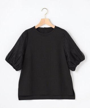 組曲 【先行予約・WEB限定】コットンポンチ チュールコンビ カットソー