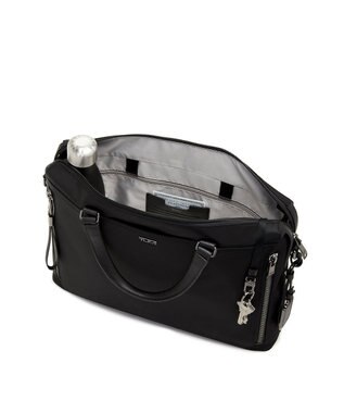 TUMI ビジネスバッグ レディス  VOYAGEUR 「ケンダルヴィル」ブリーフ BLACK/GUNMETAL