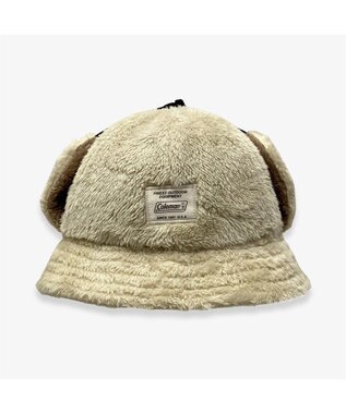 林八百吉商店 Coleman　キッズ　2way耳付きメトロハット アイボリー