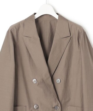 23区 【先行予約】MANTECOブライトワッシャー ダブル ジャケット ブラウン系