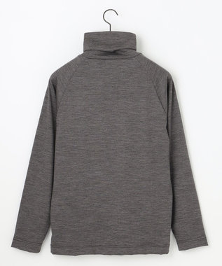 JOSEPH ABBOUD MOUNTAIN 【UNISEX】ウォッシャブルウールタートルネック ライトグレー系