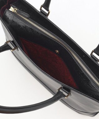 JOSEPH HOMME 【PELLE MORBIDA】 　横型トートバッグ ブラック系