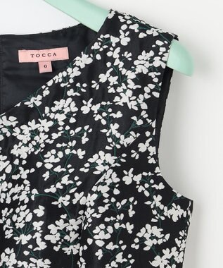 TOCCA 【洗える】PONPON MUM ドレス ブラック系