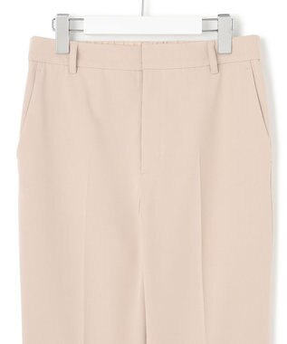 23区 【洗える】クリアストレッチ テーパードパンツ ベージュ系