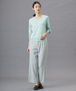 J.PRESS LADIES 【ご好評につき新色追加！・WEB限定カラーあり・洗える】PRINCE Vネック ニット 【WEB限定】ミント系