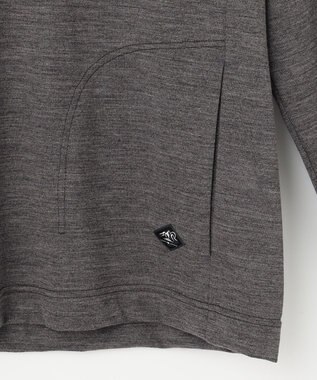 JOSEPH ABBOUD MOUNTAIN 【UNISEX】ウォッシャブルウールタートルネック ライトグレー系