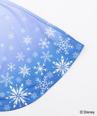 ANY KIDS 【ディズニー/FROZEN】【UVカット/気化冷却】ふりふり冷感ポンチョ 「アナ＆エルサ」