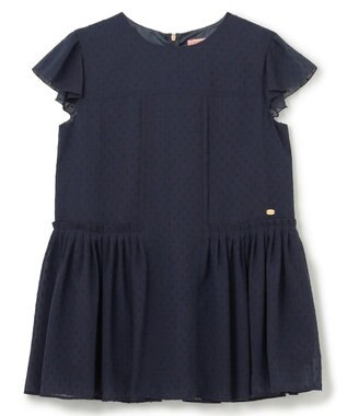 TOCCA 【洗える】SUMMER SHOWER ブラウス ネイビー系